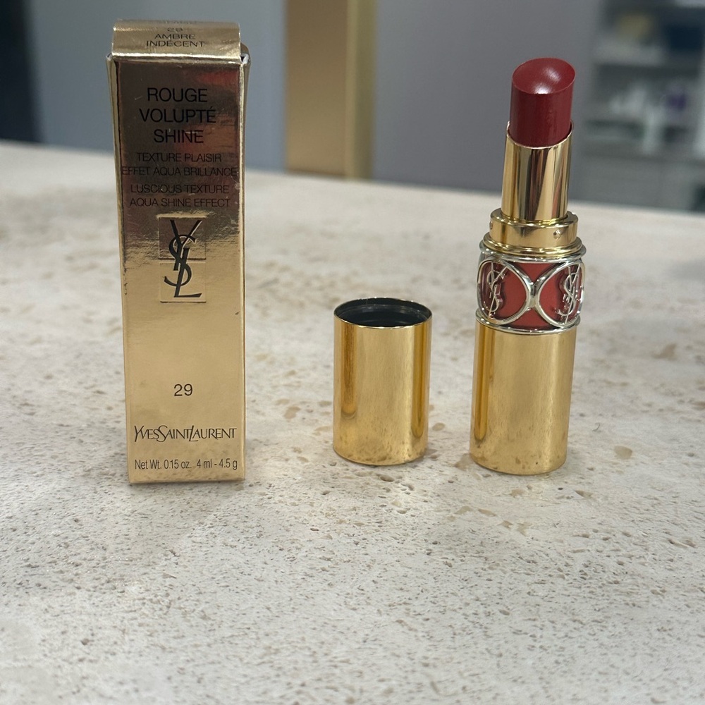 Yves Saint Laurent Rouge Volupté Shine Lipstick - Red